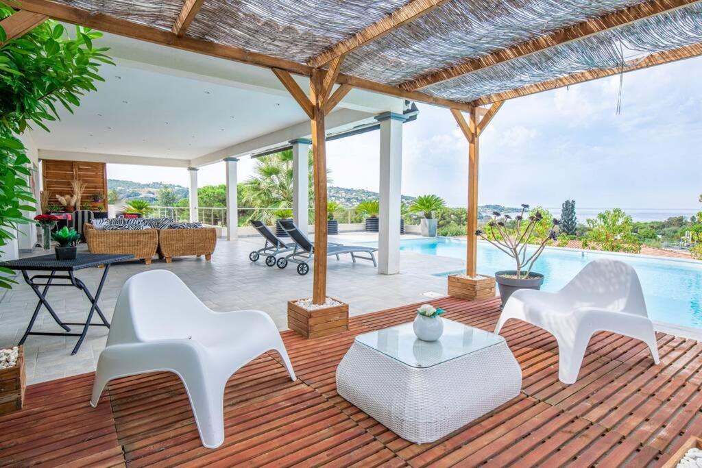 Villa individuelle avec piscine privée chauffée proche commerces et plage Porticcio  Extérieur photo