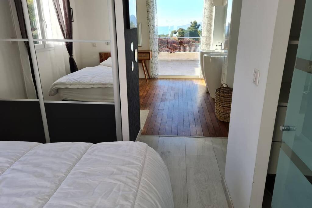 Villa individuelle avec piscine privée chauffée proche commerces et plage Porticcio  Extérieur photo
